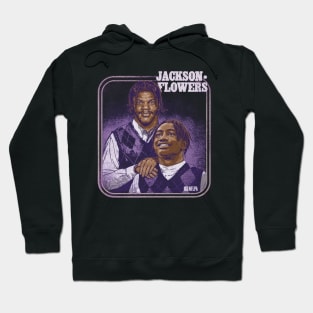 Lamar Jr. & Zay Flowers Baltimore Step Brothers Hoodie